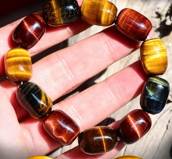 Hot style Natural red, yellow, blue tiger eye stone ball bracelet manufacturer wholesale wholesale
Hot style Natural red, yellow, blue tiger eye stone ball bracelet manufacturer wholesale wholesale