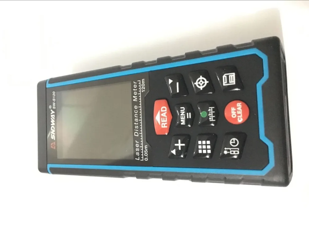 Rechargeable Laser rangefinder Distance meter 120M 80M Angel Ruler Electronic Level With-TFT Lcd Camera Rangefinder