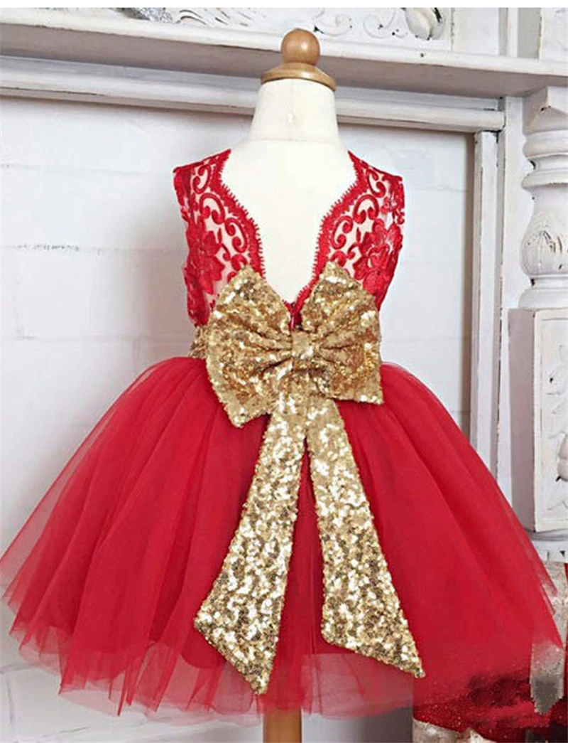 baby bow dress