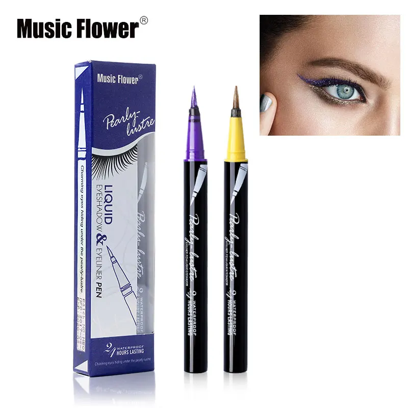Music Flower 8 Color Metallic Glitter Liquid Eyeliner Pen Makeup Diamond Shiny Shimmer Waterproof Long Lasting Eyeliner Pencil
Music Flower 8 Color Metallic Glitter Liquid Eyeliner Pen Makeup Diamond Shiny Shimmer Waterproof Long Lasting Eyeliner Pencil