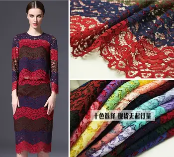 2016 Latest french net Eyelash lace fabric for sewing, Multi-color Corded French Lace
2016 Latest french net Eyelash lace fabric for sewing, Multi-color Corded French Lace