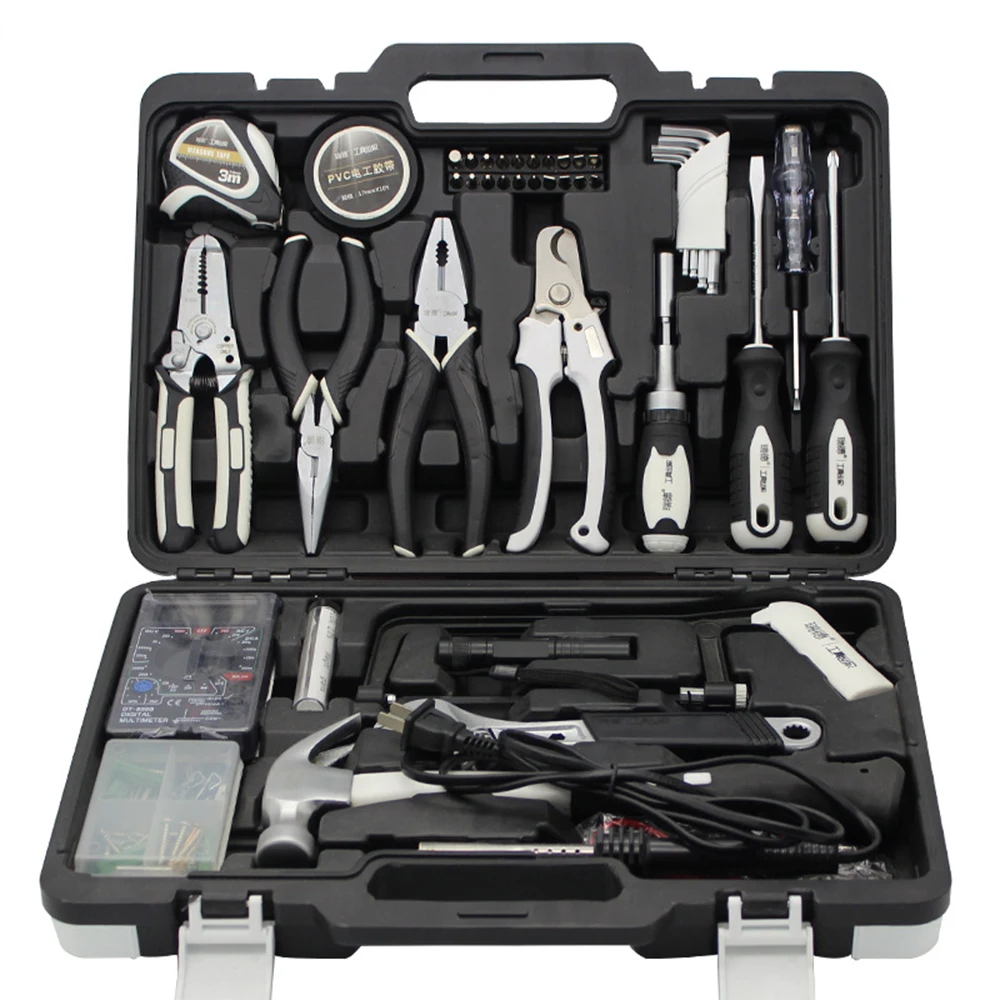 101pcs Set of Tools for Car Useful Things Multitool Set of Keys with A Ratchet Ratchet Spanners Hand Tools
101pcs Set of Tools for Car Useful Things Multitool Set of Keys with A Ratchet Ratchet Spanners Hand Tools