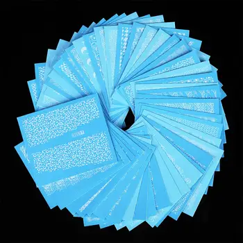 48 Sheets DIY Mixed Designs Nail Art Stickers White Lace Water Transfer Nail Decals Manicure Decor Decoration Tools
48 Sheets DIY Mixed Designs Nail Art Stickers White Lace Water Transfer Nail Decals Manicure Decor Decoration Tools