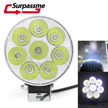 Universal Round Motorcycle LED Work Light Spot Light Fog Lights Barra Led 4x4 Off-road Car Motocross ATV Pit Bike Accessories
Universal Round Motorcycle LED Work Light Spot Light Fog Lights Barra Led 4x4 Off-road Car Motocross ATV Pit Bike Accessories