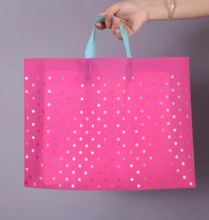 Pink Plastic Shopping Bags With Handle Clothes Gift Packaging Bag Plastic Shopping Bags Handle 100pcs/lot Free shipping
Pink Plastic Shopping Bags With Handle Clothes Gift Packaging Bag Plastic Shopping Bags Handle 100pcs/lot Free shipping