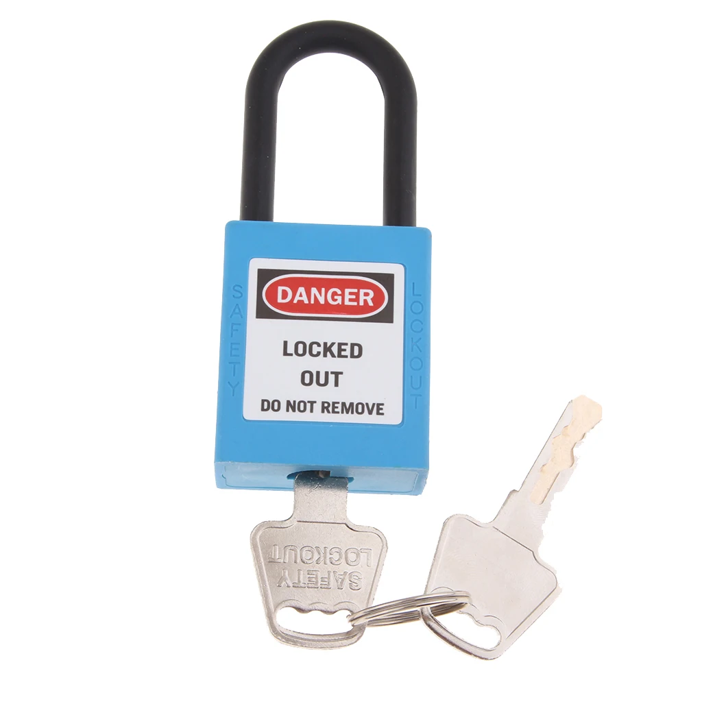PVC and Stainless Steel Safety Lockout Padlock for Auto Car Boat Marine Accessory with Label Can write and Erase PVC and Stainless Steel Safety Lockout Padlock for Auto Car Boat Marine Accessory with Label Can write and Erase