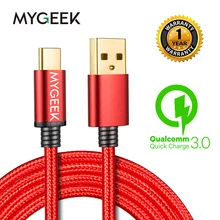 MyGeek Update Nylon USB Type C Cable usb type-c cables for Samsung Xiaomi mi5 Oneplus Meizu LG Nexus 5x Huawei letv type c wire
MyGeek Update Nylon USB Type C Cable usb type-c cables for Samsung Xiaomi mi5 Oneplus Meizu LG Nexus 5x Huawei letv type c wire