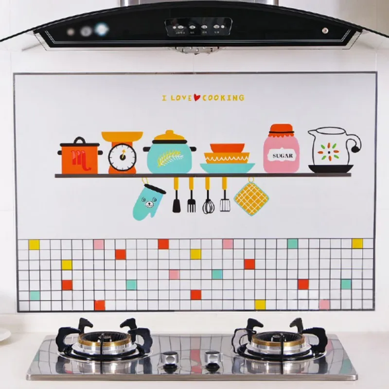 Kitchen Wall Stickers Aluminum Foil Tiled Stickers Decal Art Accessories Waterproof Wall Film Stickers
Kitchen Wall Stickers Aluminum Foil Tiled Stickers Decal Art Accessories Waterproof Wall Film Stickers