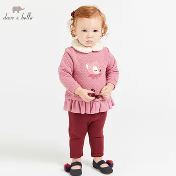DBM8630 dave bella autumn baby girl fashion clothing sets girls lovely long sleeve suits children fox print clothes
DBM8630 dave bella autumn baby girl fashion clothing sets girls lovely long sleeve suits children fox print clothes
