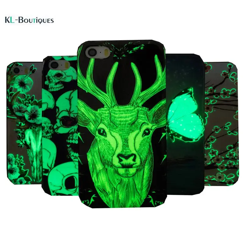 Luminous Silicone Soft Case for iPhone 5S Case Flower Butterfly deer Cover For iPhone 5 5S 5SE Phone Cases Glow Shell Men Women
Luminous Silicone Soft Case for iPhone 5S Case Flower Butterfly deer Cover For iPhone 5 5S 5SE Phone Cases Glow Shell Men Women