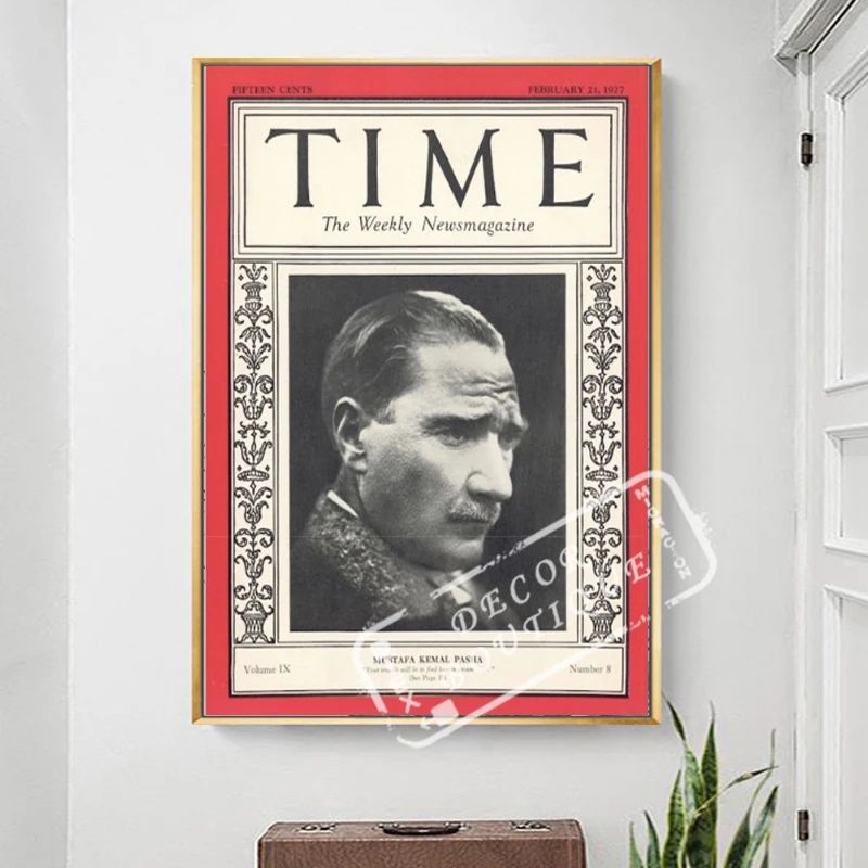 Times Turkey Mustafa Kemal Ataturk Turkish Decorative Kraft Poster Classic Canvas Painting Wall Posters Stickers Home Decor Gift
Times Turkey Mustafa Kemal Ataturk Turkish Decorative Kraft Poster Classic Canvas Painting Wall Posters Stickers Home Decor Gift