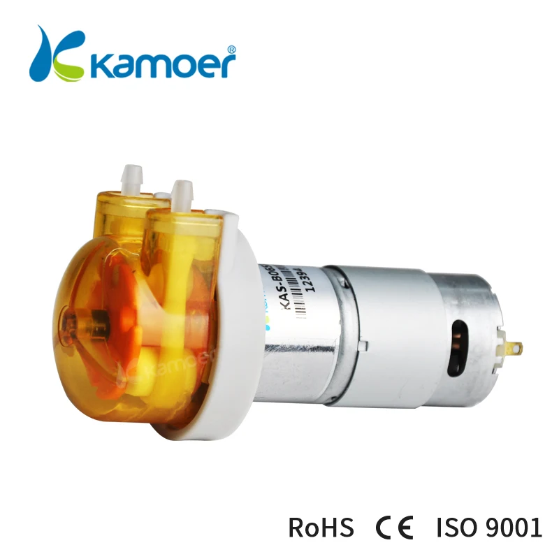 Kamoer KAS small peristaltic pump with low flow rate (3 rotors,6.5~42.5ml/min,12v/24V DC motor)
Kamoer KAS small peristaltic pump with low flow rate (3 rotors,6.5~42.5ml/min,12v/24V DC motor)