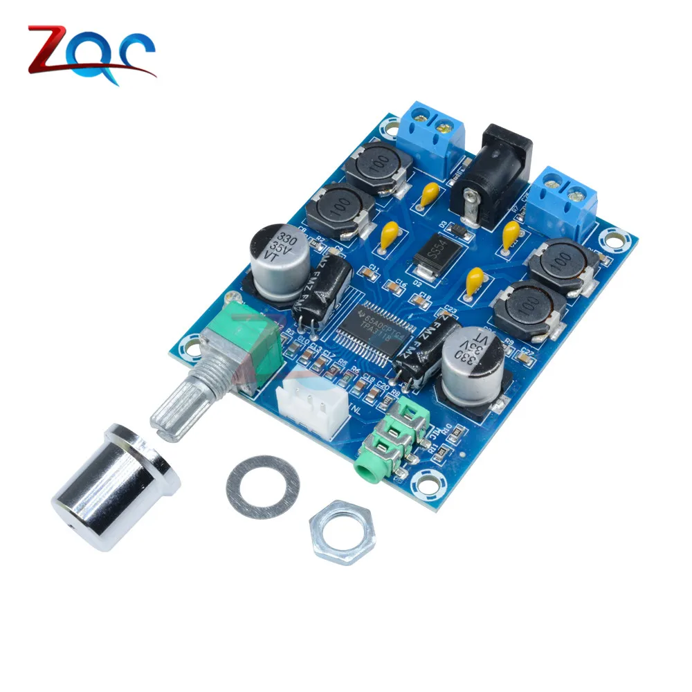 TPA3118D2 Digital Amplifier Board Amplificador Dual Channel Audio Amplifier Board 45W*2 For 4-8ohm Speaker Amp DIY
TPA3118D2 Digital Amplifier Board Amplificador Dual Channel Audio Amplifier Board 45W*2 For 4-8ohm Speaker Amp DIY