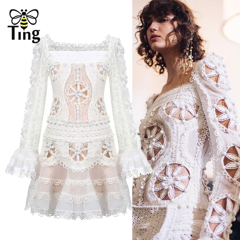Tingfly Fashion Show Designer Runway Ruffles Mini Dress Luxury Party Dresses Hollow Cut Out Mermaid Short Dress Autumn Vestidos
Tingfly Fashion Show Designer Runway Ruffles Mini Dress Luxury Party Dresses Hollow Cut Out Mermaid Short Dress Autumn Vestidos