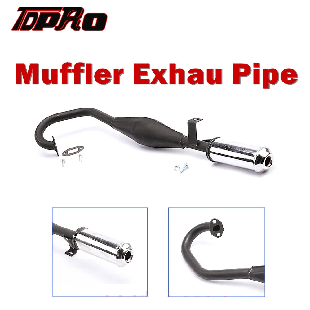 TDPRO 613mm Motorcycle Muffler Exhaust Pipe For 2 Stroke 43CC 47cc 49cc Mini Motor Quad Dirt Monkey Pocket Pit Bike ATV Scooter
TDPRO 613mm Motorcycle Muffler Exhaust Pipe For 2 Stroke 43CC 47cc 49cc Mini Motor Quad Dirt Monkey Pocket Pit Bike ATV Scooter