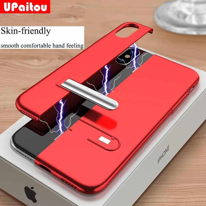UPaitou Magnetic Case For iPhone X XR XS Max Full Protection Case Contrast Kickstand Magntique Adsorption Cover
UPaitou Magnetic Case For iPhone X XR XS Max Full Protection Case Contrast Kickstand Magntique Adsorption Cover
