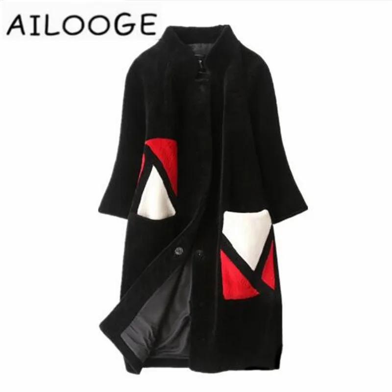 Women's Fur Coat Winter Jacket Women 2018 Natural Sheep Shearing Fur Coats Long Warm Real Wool Jackets Overcoat
Women's Fur Coat Winter Jacket Women 2018 Natural Sheep Shearing Fur Coats Long Warm Real Wool Jackets Overcoat