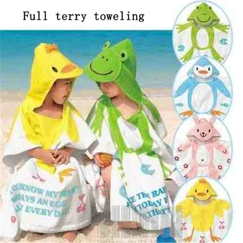 Baby Bathrobe Cartoon Baby Towel Cute Bathrobes For Children Strandlaken Kinderen Serviette Bath Robe Animal Cartoon 7QC284
Baby Bathrobe Cartoon Baby Towel Cute Bathrobes For Children Strandlaken Kinderen Serviette Bath Robe Animal Cartoon 7QC284