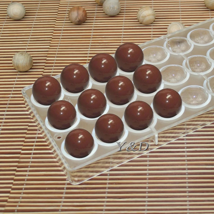 Hard Plastic Injection Semi Sphere Chocolate Mould PC Polycarbonate Chocolate Mold
Hard Plastic Injection Semi Sphere Chocolate Mould PC Polycarbonate Chocolate Mold