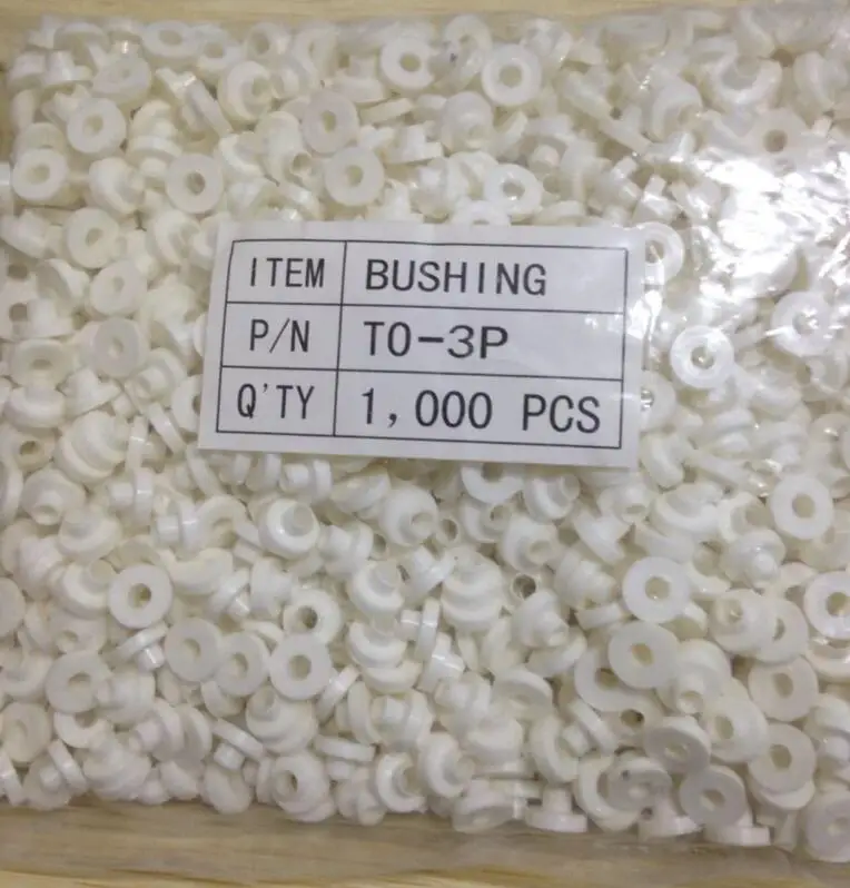 Free shupping 100PCS TO-3P TO-247 Model M3 Plastic Washer Insulation silicone Bushing 3MM
Free shupping 100PCS TO-3P TO-247 Model M3 Plastic Washer Insulation silicone Bushing 3MM