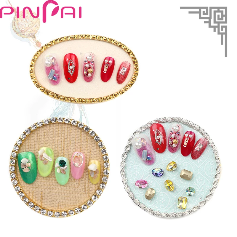 PinPai New Nail Polish Display Card Retro Alloy Color Board Chart 2 colors with Tips Nail Art Salon Set Manicure Tools Wholesale
PinPai New Nail Polish Display Card Retro Alloy Color Board Chart 2 colors with Tips Nail Art Salon Set Manicure Tools Wholesale