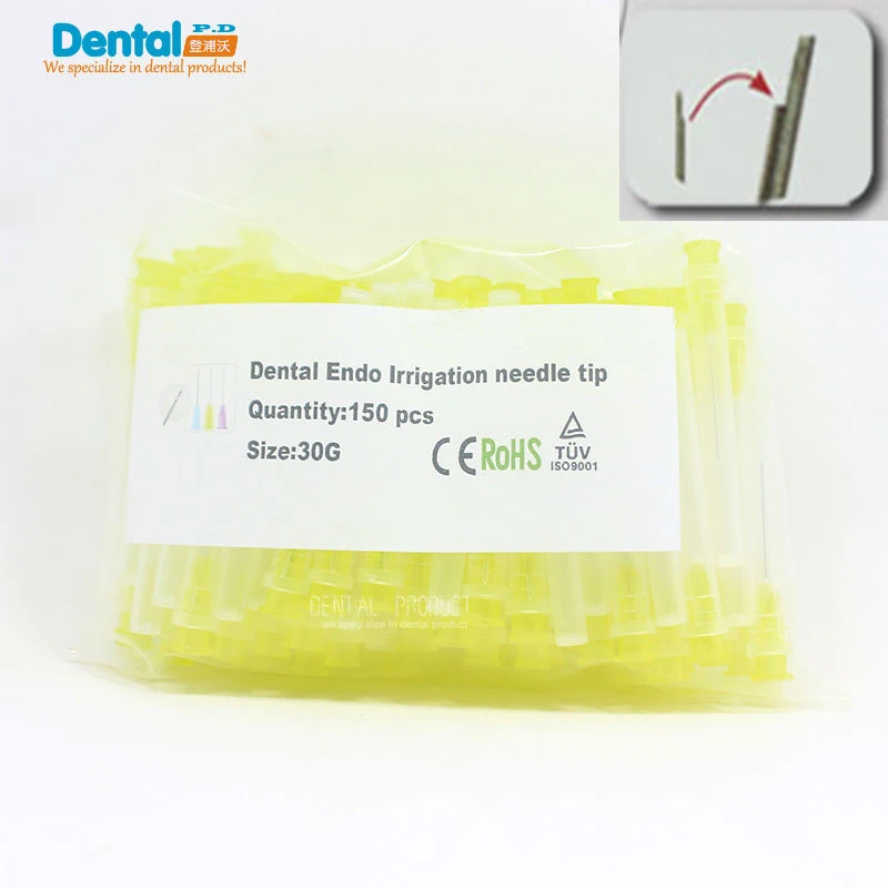 150pcs Dental Endo Irrigation needle tip 25G/27G/30G End ONE Side cut Endo Syringe
150pcs Dental Endo Irrigation needle tip 25G/27G/30G End ONE Side cut Endo Syringe
