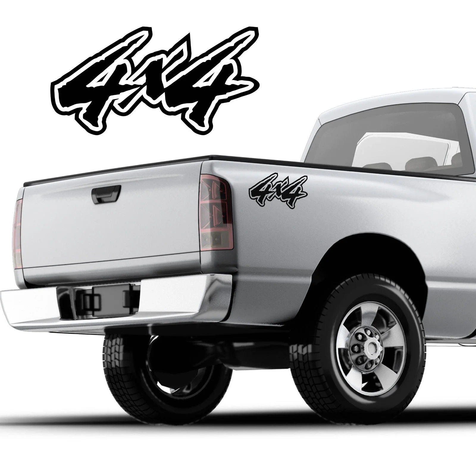 For (2Pcs)4x4 Decal Vinyl Sticker for Ford and Chevy Truck Bedside f150 f250 f350
For (2Pcs)4x4 Decal Vinyl Sticker for Ford and Chevy Truck Bedside f150 f250 f350