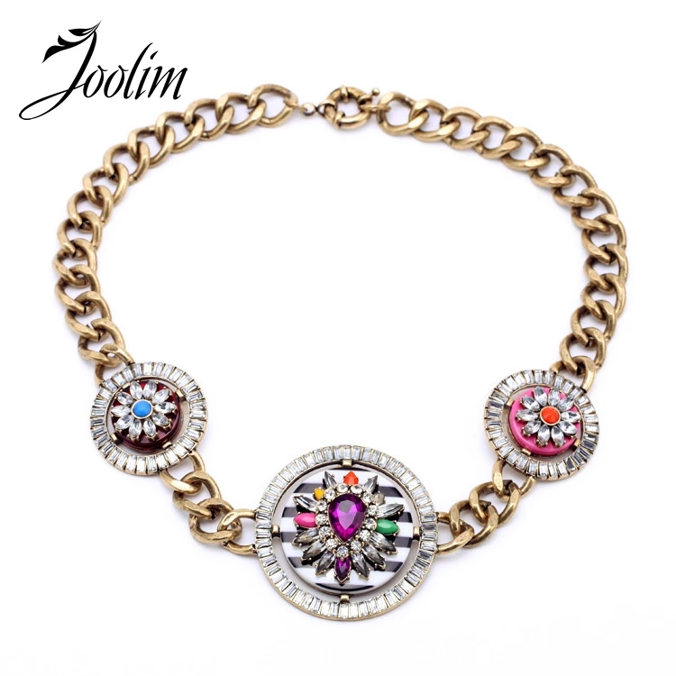 JOOLIM Jewelry Wholesale/ Vintage Colorful Flower Necklace Inspired Jewelry Free Shipping
JOOLIM Jewelry Wholesale/ Vintage Colorful Flower Necklace Inspired Jewelry Free Shipping