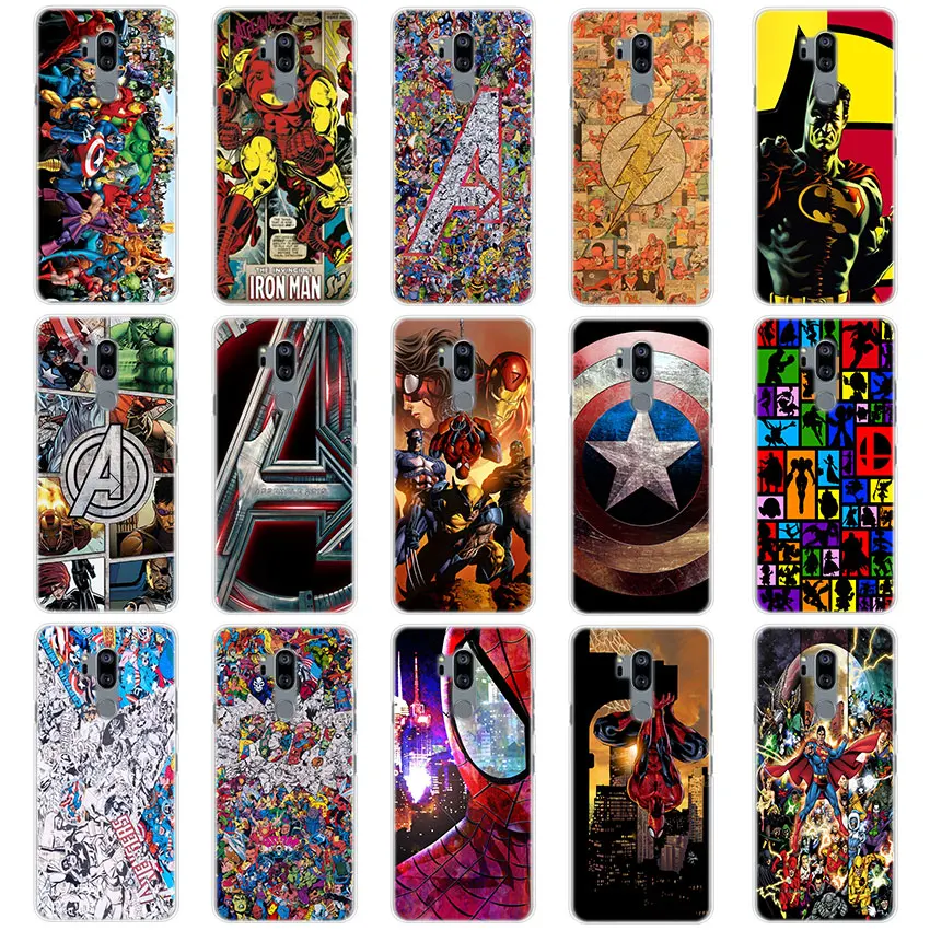 Marvel Avengers Super Hero phone Case Cover for LG G5 G6 G7 ThinQ V30 V40ThinQ Q6 Q7 Q8 Hard PC case cover
Marvel Avengers Super Hero phone Case Cover for LG G5 G6 G7 ThinQ V30 V40ThinQ Q6 Q7 Q8 Hard PC case cover