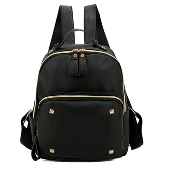 Nylon Women Backpack Fashion Cheap Student Backpack Rivet Leather Backpack Bag Women
Nylon Women Backpack Fashion Cheap Student Backpack Rivet Leather Backpack Bag Women