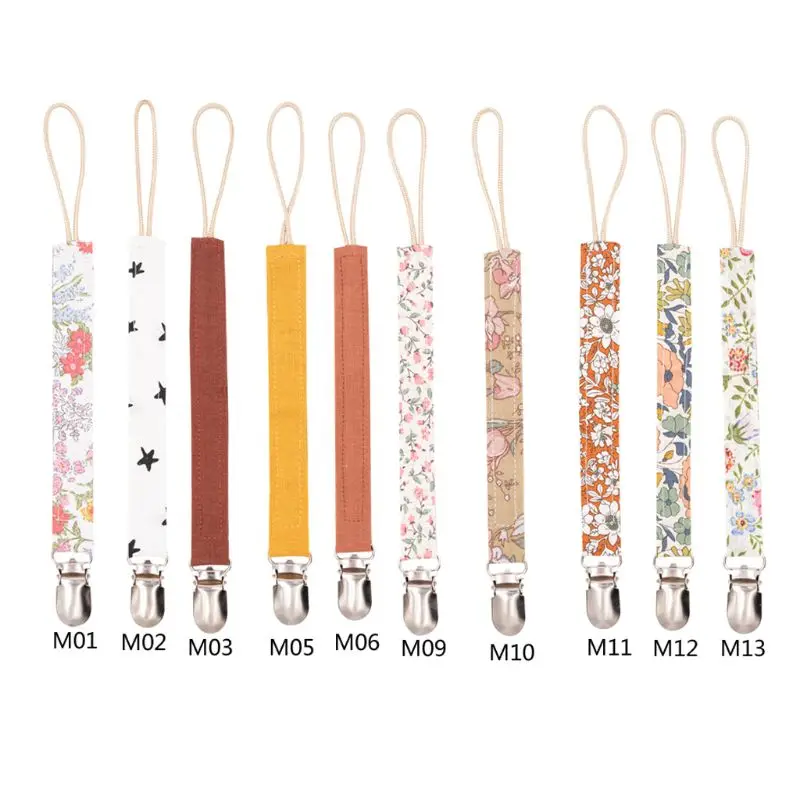 Baby Pacifier Clip Chain Cotton Linen Holder Pacifier Soother Clips Leash Belt Nipple Holder For Infant Feeding
Baby Pacifier Clip Chain Cotton Linen Holder Pacifier Soother Clips Leash Belt Nipple Holder For Infant Feeding