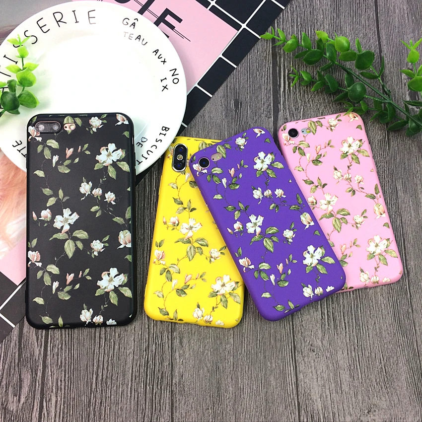 Phone Case For Apple iPhone X 6s 7 Plus 8 Plus Case Fashion Beautiful Flower Soft TPU Cover For iPhone X 10 8Plus Case
Phone Case For Apple iPhone X 6s 7 Plus 8 Plus Case Fashion Beautiful Flower Soft TPU Cover For iPhone X 10 8Plus Case