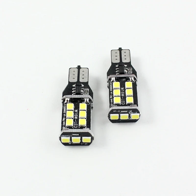 FSYLX 2PCS T15 W16W 921 LED CANBUS 3535 15SMD LED Reverse Backup Light T10 W5W LED Bulb 800lm Bright White
FSYLX 2PCS T15 W16W 921 LED CANBUS 3535 15SMD LED Reverse Backup Light T10 W5W LED Bulb 800lm Bright White