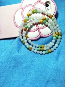 Charm female money Three color 6 mm beads bracelet Can also make necklaces elegant female hand string
Charm female money Three color 6 mm beads bracelet Can also make necklaces elegant female hand string