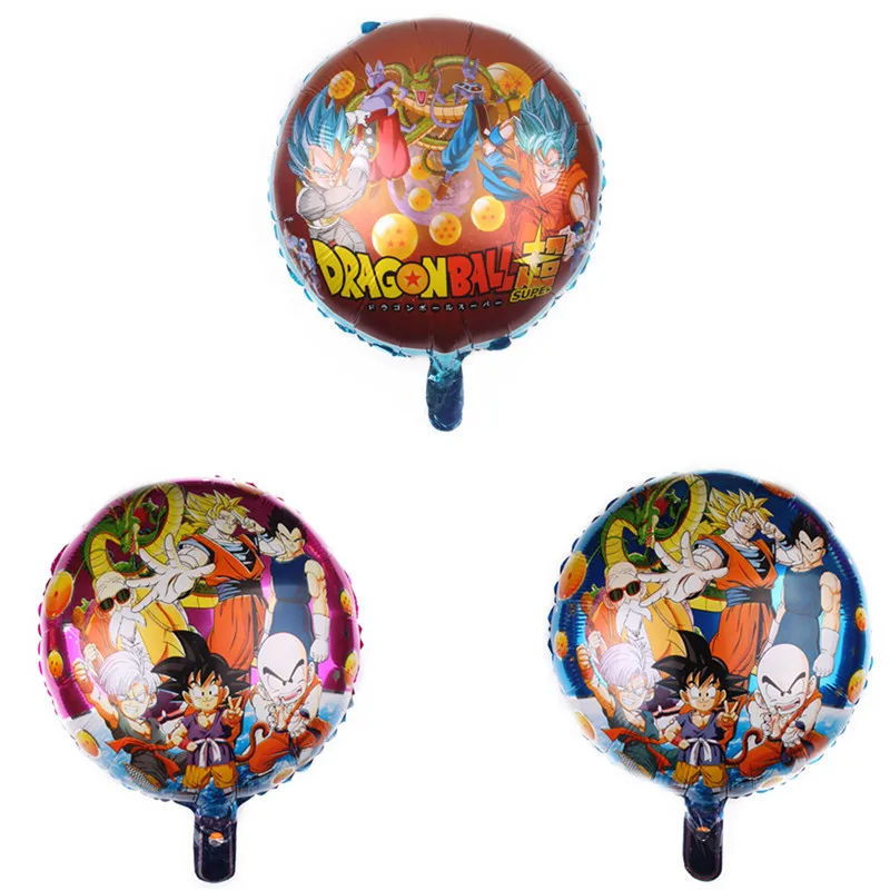 4pcs/set Cartoon 7 Dragon Ball Goku Foil Balloon 18inch Round Balloon Set Happy Birthday Party Decoration Kids Toy Campus Party
4pcs/set Cartoon 7 Dragon Ball Goku Foil Balloon 18inch Round Balloon Set Happy Birthday Party Decoration Kids Toy Campus Party