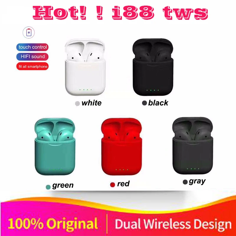 Original i88 air TWS Wireless Stereo mini Bluetooth 5.0 ear phone for all cell better than i10 i14 i13 i12 XY pods i15 tws
Original i88 air TWS Wireless Stereo mini Bluetooth 5.0 ear phone for all cell better than i10 i14 i13 i12 XY pods i15 tws