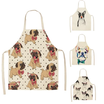 1 Pcs Cotton Linen BullDog Dog Print Kitchen Aprons Unisex Dinner Party Cooking Bib Funny Pinafore Cleaning Apron
1 Pcs Cotton Linen BullDog Dog Print Kitchen Aprons Unisex Dinner Party Cooking Bib Funny Pinafore Cleaning Apron