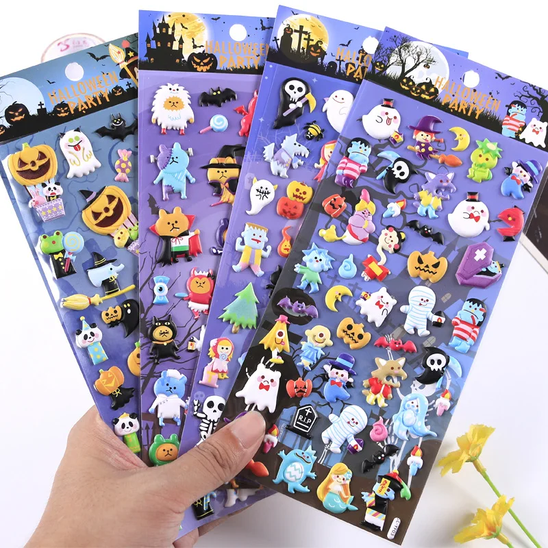 Creative funny Halloween Pumpkin Witch PVC Sticker Decoration Diary Scrapbooking Label Sticker Kawaii Stationery sticker
Creative funny Halloween Pumpkin Witch PVC Sticker Decoration Diary Scrapbooking Label Sticker Kawaii Stationery sticker