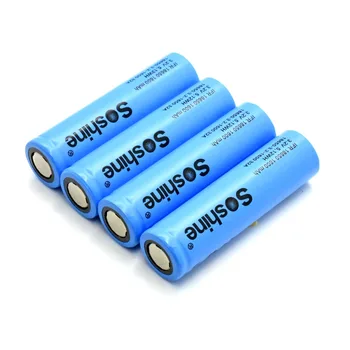 Soshine 18650 3.2v 1600mah LiFePo4 High Capacity 32A Rechargeable Battery
Soshine 18650 3.2v 1600mah LiFePo4 High Capacity 32A Rechargeable Battery