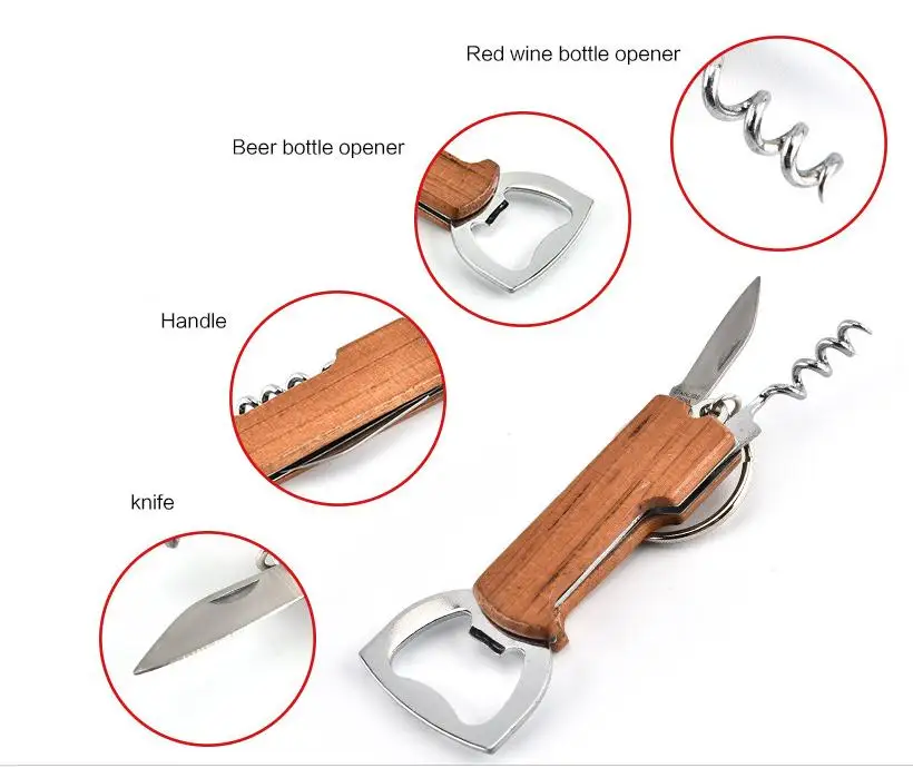 Durable Stainless Steel Keychain Corrosion-Resistant Anti Wear Keyring Red Wine Bottle Opener Key Chians For men women
Durable Stainless Steel Keychain Corrosion-Resistant Anti Wear Keyring Red Wine Bottle Opener Key Chians For men women