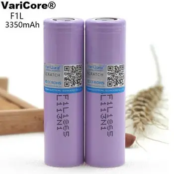 Varicore 100% Brand new original 18650 for LG F1L 3350mAh rechargeable 3.7V battery for flashlight / Power Bank use
Varicore 100% Brand new original 18650 for LG F1L 3350mAh rechargeable 3.7V battery for flashlight / Power Bank use