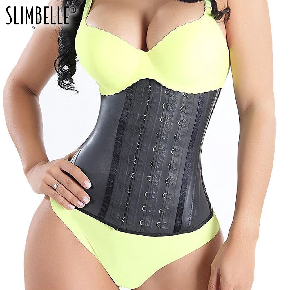 Women Latex Steel Boned Firm Waist Cincher Body Hot Shaper 3 hooks Waist Trainer Corset Tummy Control Slimming Belt Shapewear
Women Latex Steel Boned Firm Waist Cincher Body Hot Shaper 3 hooks Waist Trainer Corset Tummy Control Slimming Belt Shapewear