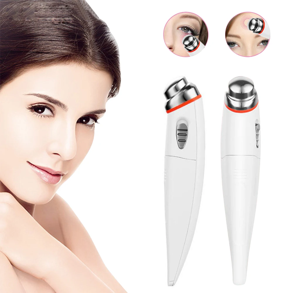 Eye Massager Electric Anti Aging Wrinkle Device Pen Thin Face Magic Stick Eye Patch Relief Vibration Skin Massage Eye Care Tool
Eye Massager Electric Anti Aging Wrinkle Device Pen Thin Face Magic Stick Eye Patch Relief Vibration Skin Massage Eye Care Tool