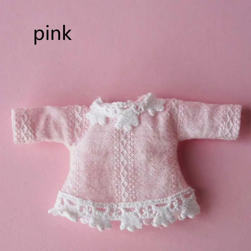 Cute Mini OB11 Blue pink Lace Dress Outfit for Obitsu11 1/12 Ball Jointed Dolls Clothing Accessories Children birthday gift
Cute Mini OB11 Blue pink Lace Dress Outfit for Obitsu11 1/12 Ball Jointed Dolls Clothing Accessories Children birthday gift