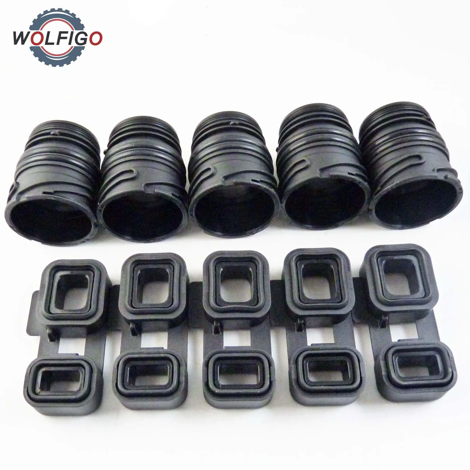 WOLFIGO 5 Sets Mechatronic Sealing Sleeve + Adapter Kit 24347588725 24347571211 for BMW E53 E65 E66 E70 E71 E90 F02
WOLFIGO 5 Sets Mechatronic Sealing Sleeve + Adapter Kit 24347588725 24347571211 for BMW E53 E65 E66 E70 E71 E90 F02