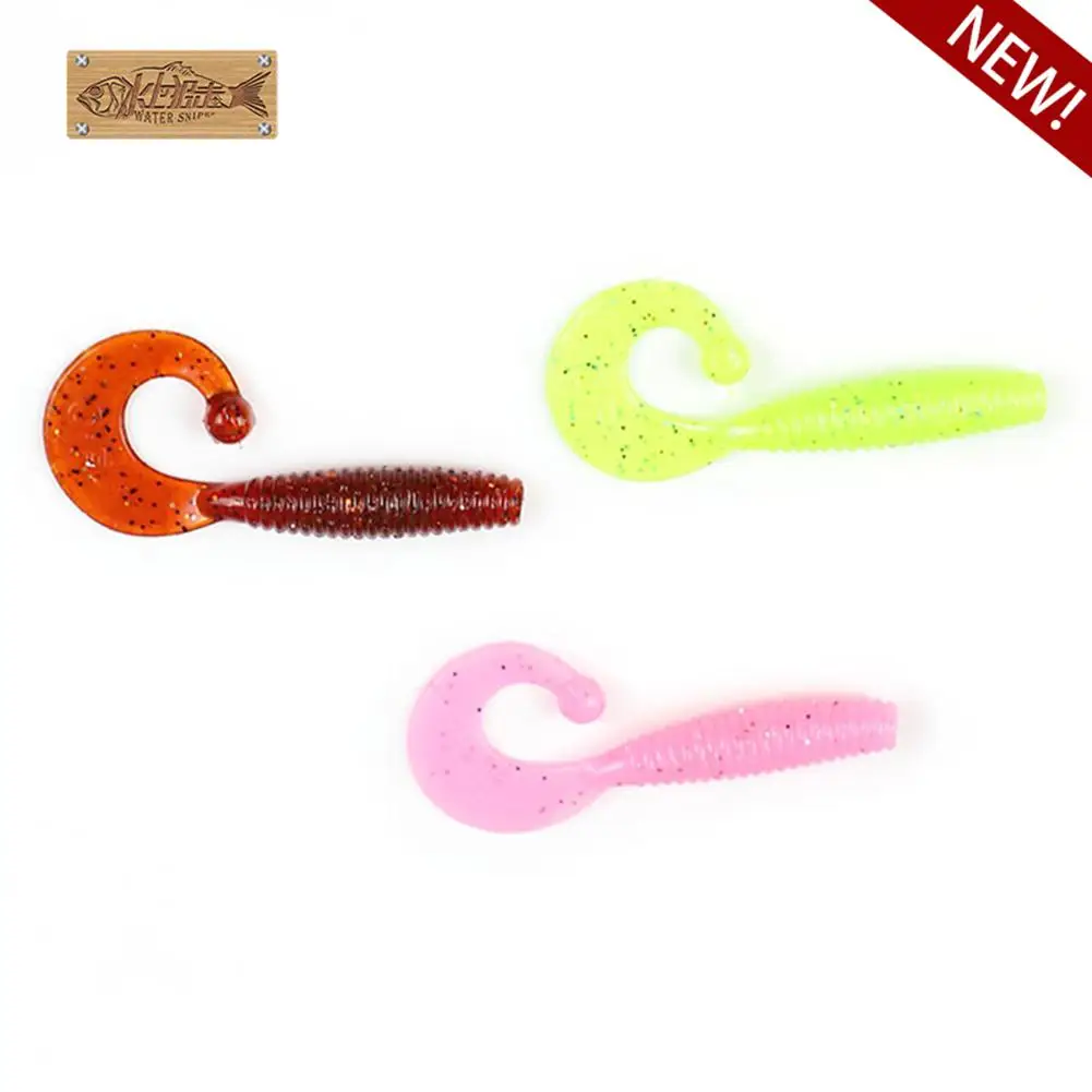 Water.Sniper 12pcs/lot Softbait Worm Grub Lure Bait Crappie Trout Bass Bait Fishing Lures 3inch/7.5cm/4.1g
Water.Sniper 12pcs/lot Softbait Worm Grub Lure Bait Crappie Trout Bass Bait Fishing Lures 3inch/7.5cm/4.1g