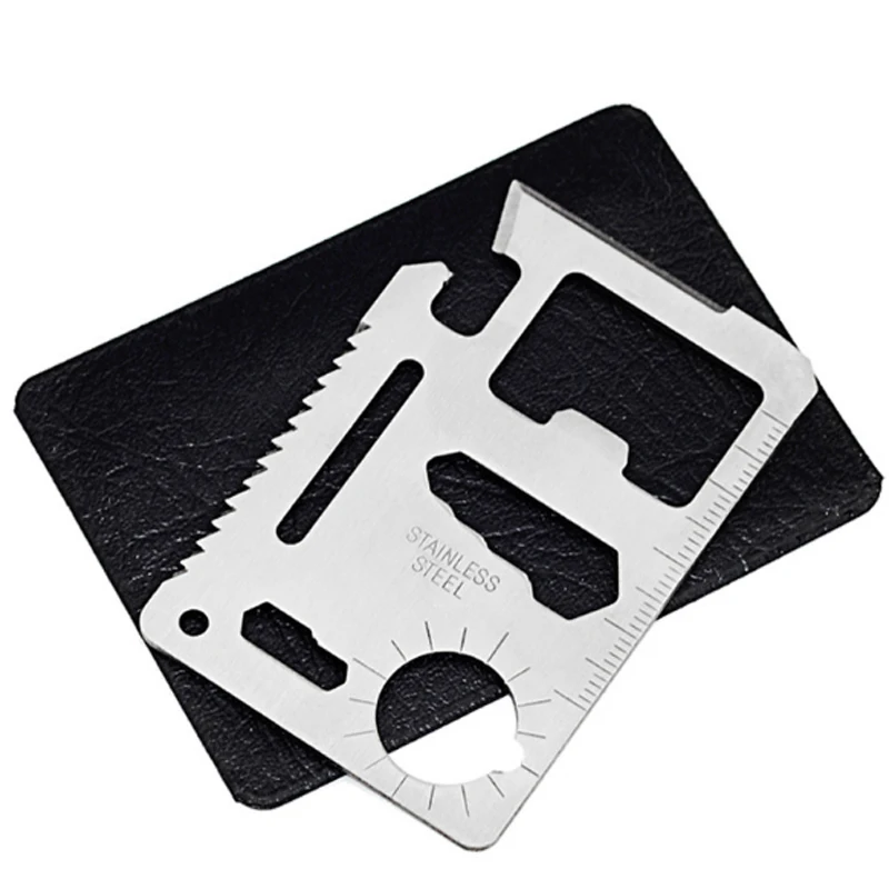 1Pcs outdoor camping tool card 11 function swiss army knife card camping lifesaving card outdoor gadget
1Pcs outdoor camping tool card 11 function swiss army knife card camping lifesaving card outdoor gadget