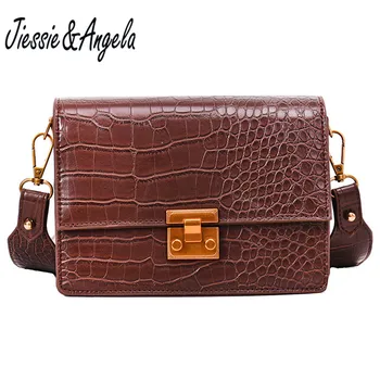 Jiessie&Angela New Famous Brand Women's Bag Handbags Women Messenger Bags Vintage Leather Top-Handbag Crossbody Shoulder Purse
Jiessie&Angela New Famous Brand Women's Bag Handbags Women Messenger Bags Vintage Leather Top-Handbag Crossbody Shoulder Purse