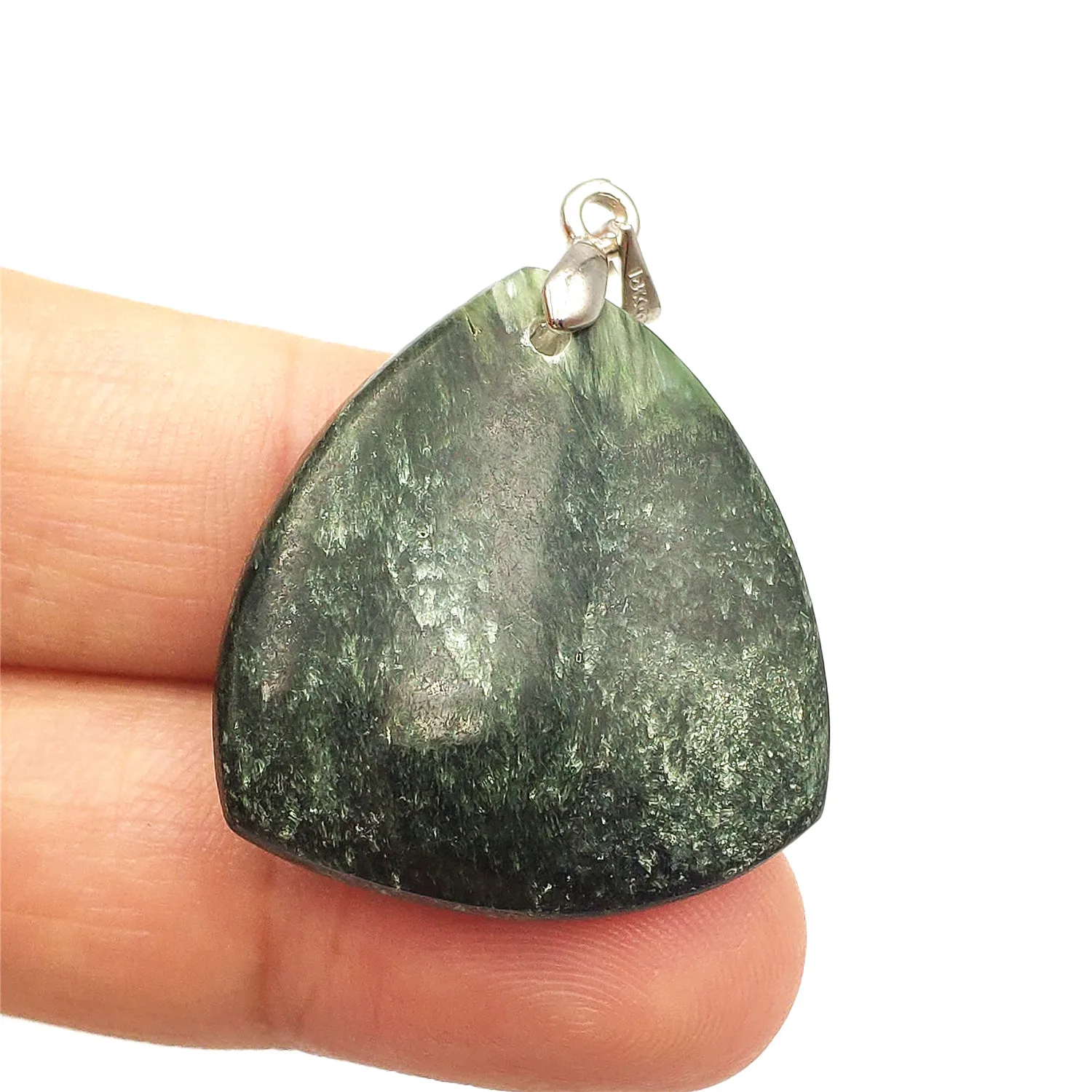 Genuine Natural Green Seraphinite Pendant Oval Shape Stone 27x26x8mm Women Men Crystal Lucky Gift Necklace Pendant AAAAA
Genuine Natural Green Seraphinite Pendant Oval Shape Stone 27x26x8mm Women Men Crystal Lucky Gift Necklace Pendant AAAAA