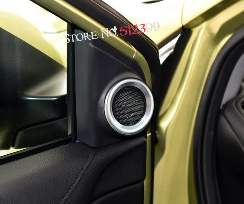 2pcs/set Car styling , Interior Front Door Side Loudspeaker Cover Ring Trim for Honda CRV CR-V 2017 2018 Car Styling
2pcs/set Car styling , Interior Front Door Side Loudspeaker Cover Ring Trim for Honda CRV CR-V 2017 2018 Car Styling